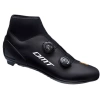DMT DW1 | wodoodporne buty rowerowe szosowe jesienno-zimowe | 2 x BOA ® | 235g | black / white /orange / clear