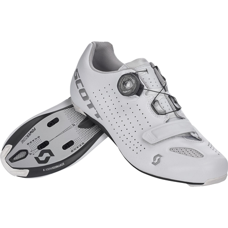 SCOTT Road Vertec BOA ® Women's | cycling shoes | CARBON | white / silver