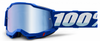 100% The Accuri 2 Goggle BLUE | gogle rowerowe MTB / ENDURO / MX | MIRROR BLUE + CLEAR lens | OUTLET
