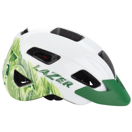 LAZER Gekko | dziecięcy kask rowerowy | white tropical