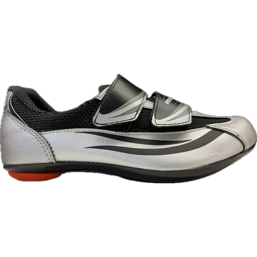 VITTORIA Junior | dziecięce buty rowerowe szosowe | VINTAGE / RETRO / CULT | silver
