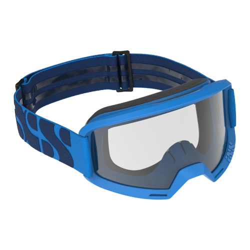 IXS Hack CLEAR | bike goggles | racing blue