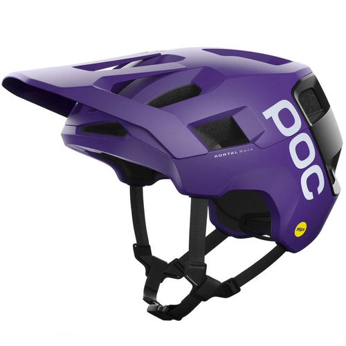 POC Kortal Race MIPS | bike helmet | RECCO | MTB / ENDURO | sapphire purple / uranium black metallic / matt