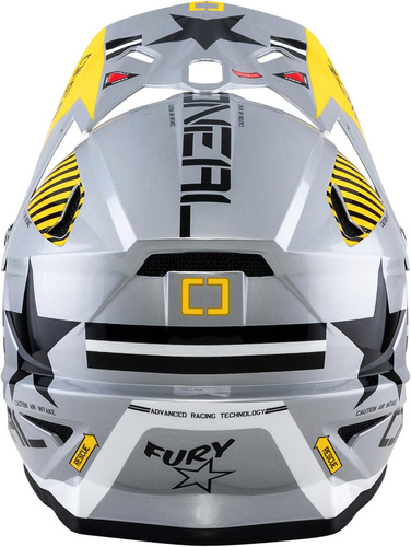 O'NEAL Fury EVO Afterburner | bike helmet | ABS | MTB / ENDURO / DH | FULLFACE / FF | silver