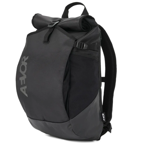 AEVOR Roll Pack PROOF Black 20-28l | bike / city bikepack | LAPTOP 15" | 760g