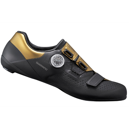 SHIMANO RC5 | buty rowerowe szosowe | BOA ® | CARBON | black / gold