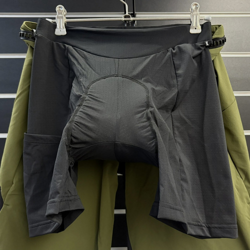 SCOTT Trail Vertic Pro w/pad Women's Shorts | damskie szorty / spodenki rowerowe | + wewnętrzne spodenki z wkładką | fir green