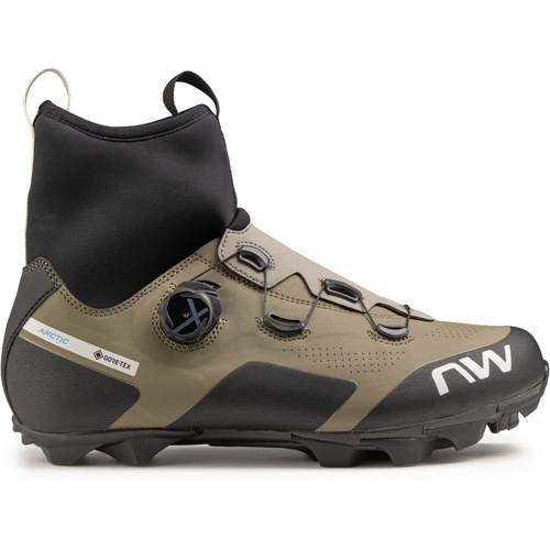 NORTHWAVE Celsius XC Arctic GTX | zimowe buty rowerowe | GORE-TEX ™ | MTB | SPD | green forest / sand
