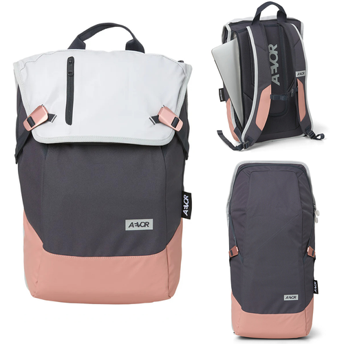 AEVOR DayPack CHILLED ROSE 18-28l | plecak rowerowy / miejski | LAPTOP 15" | 790g