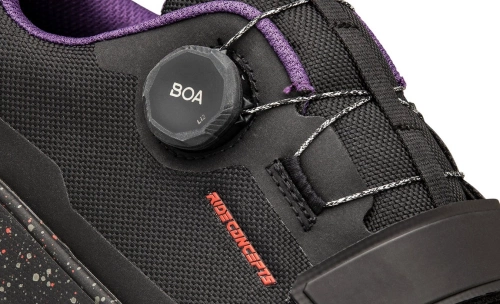 RIDE CONCEPTS Tallac CLIP BOA | buty rowerowe | D3O | CLIP Grip | MTB / ENDURO / DH | SPD | black / red | OUTLET