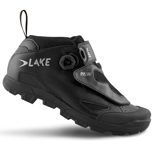 LAKE MX180 ENDURO | bike shoes | MTB | BOA | SPD | Action LEATHER |  black