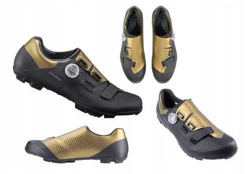 Buty rowerowe SHIMANO XC5 SH-XC501 MTB CARBON black / gold