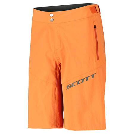 SCOTT Shorts M's Endurance ls/fit w/pad | szorty / spodenki rowerowe | + wewnętrzne spodenki z wkładką | MTB / ENDURO / GRAVEL | flash orange