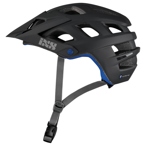 IXS Trail EVO electric PLUS | damski / dziecięcy / juniorski kask rowerowy | MTB / ENDURO / E-BIKE | black | XS / 49-54cm