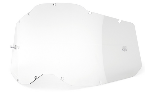 100%The Racecraft 2 Wiz | gogle moto MX / ENDURO / MTB rowerowe | 2 x szybka: MIRROR SILVER FLASH + CLEAR