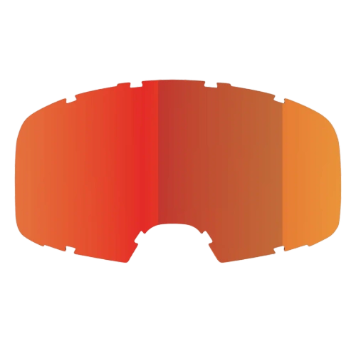 IXS Hack RACING RED | bike goggles | Crimson MIRROR Lens / LT 21%
