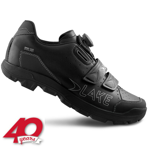 LAKE MX168 | buty rowerowe | BOA | ENDURO / MTB | SPD | black / silver