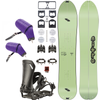 SET NITRO: Slash 3D & Vertical by KOHLA + Vertical ST x SPARK | splitboard & skins + bindings & pucks | 156cm