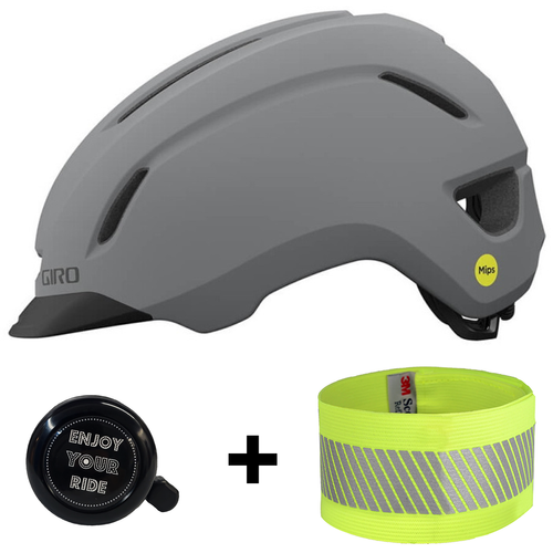 GIRO Caden II MIPS ® | kask rowerowy | GRAVEL / E-BIKE / URBAN / CITY | opaska & dzwonek: GRATIS | matte grey