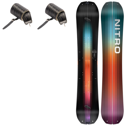 NITRO Team Split 2025 + Peak by KOHLA | splitboard + foki