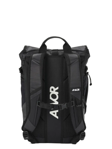 AEVOR Roll Pack PROOF Black 20-28l | plecak rowerowy / miejski | LAPTOP 15" | 760g