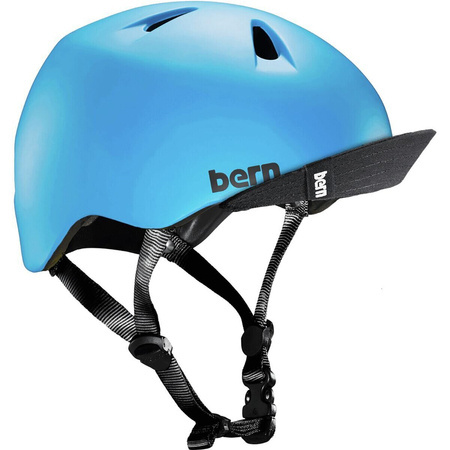 BERN Tigre | kid's bike helmet | ZIP MOLD+ ® | satin cyan blue