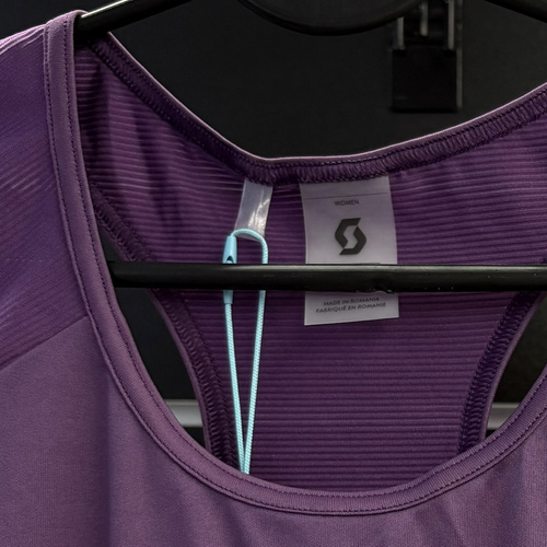 SCOTT Endurance 10 Women's Tank | damska koszulka rowerowa | vivid purple / misty purple