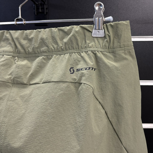 SCOTT Trail Vertic w/pad Women's Shorts | damskie szorty / spodenki rowerowe | + wewnętrzne spodenki z wkładką | MTB / ENDURO | hay green