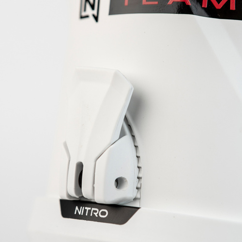 NITRO Team 2025 | wiązania snowboardowe | VIBRAM ® | white | THE AWARD-WINNING ALL-MOUNTAIN INTERFACE