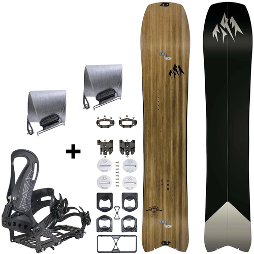 SET 2025: JONES Hovercraft 3D 2.0 148cm & POMOCA Pre-Cut Nomad + SPARK R&D Arc ST XS/S & pucks | splitboard & skins + bindings & pucks |THE EVOLVED BACKCOUNTRY RACER!