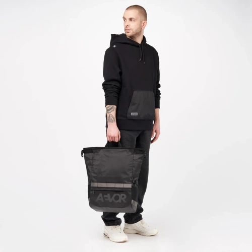 AEVOR Triple Bike Bag PROOF Black 15-24l | LAPTOP 13" | WATERPROOF 13K