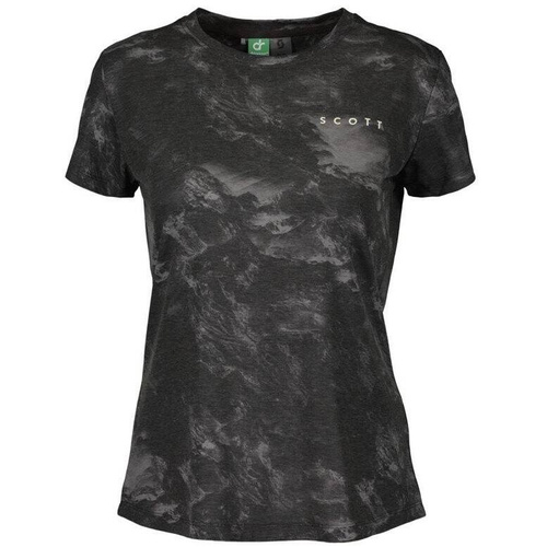 SCOTT DRI Tie Dye Women's Tee | damska koszulka turystyczno-sportowa | black