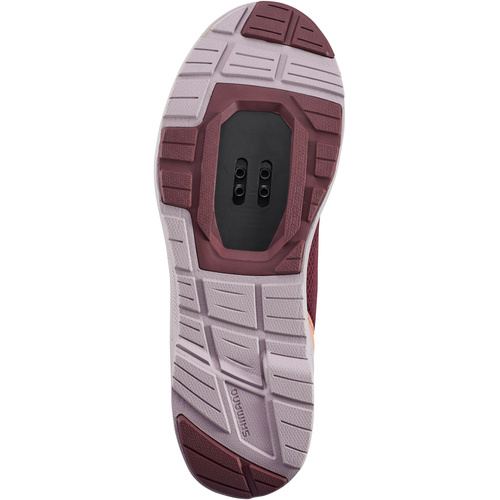 SHIMANO EX3W | women's bike shoes | MTB | SPD | wine red