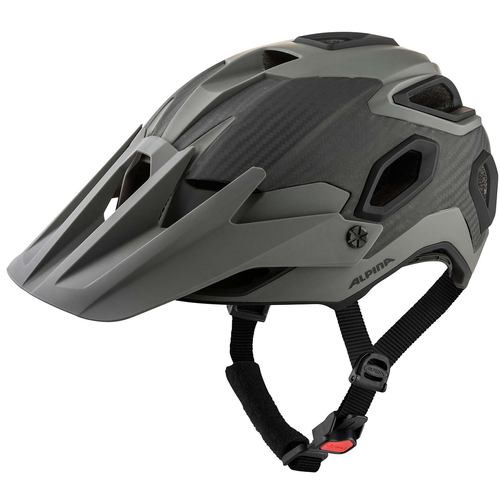 Kask rowerowy ALPINA Rootage | CARBON | MTB / EDNDURO | caffee grey | UWAGA