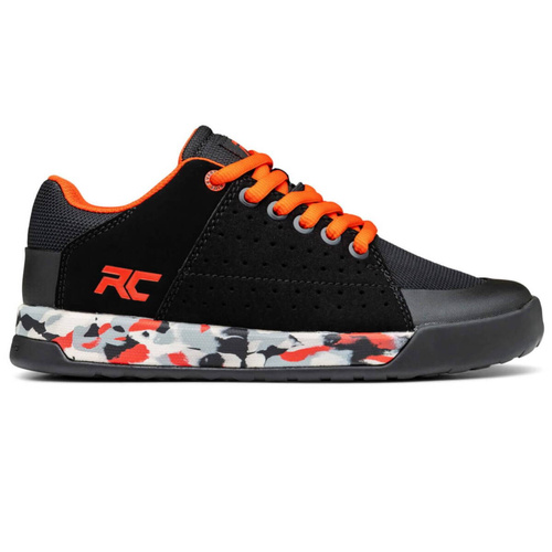 RIDE CONCEPTS Livewire Youth | dziecięce buty rowerowe | D3O | Rubber Kinetics DST 6.0 | MTB / ENDURO / DIRT / DH | FLAT | black rock