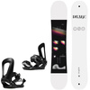 DAMSKI ZESTAW: DRAKE Charm + BATALEON E-stroyer BLACK / white | snowboard + wiązania