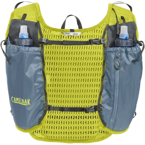 CAMELBAK Trail RUN Vest 7l + 2 x 500ml Quick Stow™ Flasks Women's | damska kamizelka / plecak biegowa/y | smoke blue / limeade
