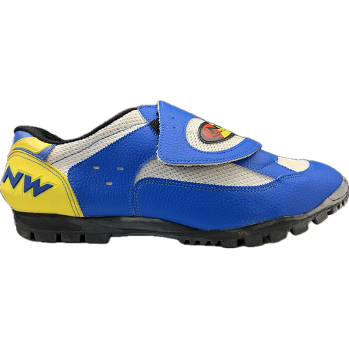 NORTHWAVE New Elite | MTB bike shoes | VINTAGE / RETRO / CULT | blue / white
