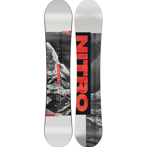 SET: NITRO Prime RAW 2026 + BATALEON E-stroyer BLACK / white | snowboard + bindings