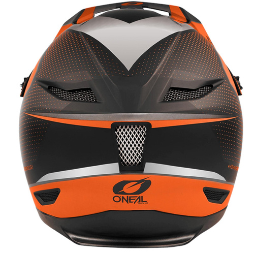 O'NEAL Fury STAGE V.23 | kask rowerowy | GOPRO mount | ABS | MTB / ENDURO / DH | FULLFACE / FF | gray / orange