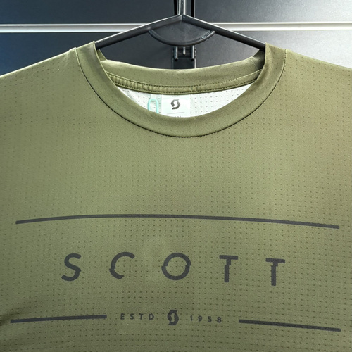 SCOTT Trail Vertic LS Women's Bike Tee | damska koszulka rowerowa | fir green / black