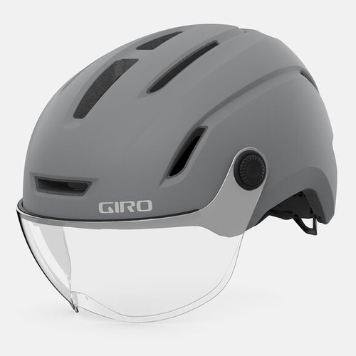 GIRO Evoke MIPS ® | urban cycling helmet | LED | VISOR | matte grey