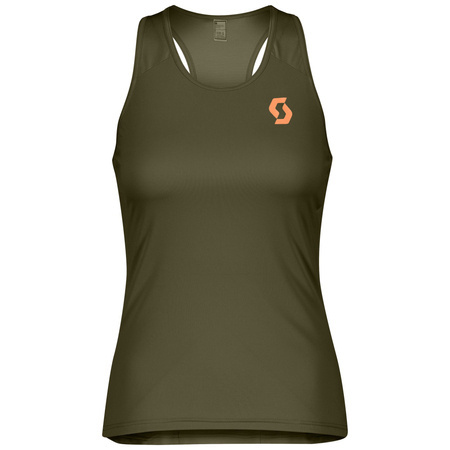 SCOTT Endurance 10 Women's Tank | damska koszulka rowerowa |  fir green