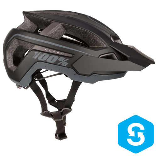 100% Altec | bike helmet | SmartShock ® | MTB / ENDURO | black