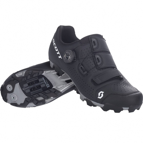 SCOTT MTB Team BOA | buty rowerowe | matt black / white