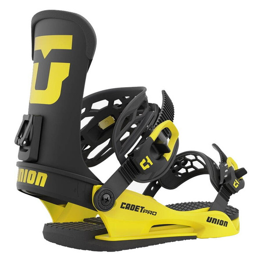 KID'S SET: VIMANA The Vufo Mini PRO ROCKER 110cm + UNION Cadet PRO electric yellow | snwoboard + bindings