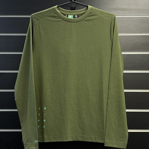 SCOTT Defined DRI Womens' Tee l/s| hay green