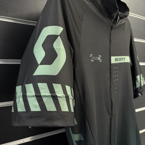 SCOTT RC Pro Short Sleeve Men's Jersey | koszulka rowerowa | lush green / haze green