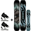 JONES Mountain Twin 3D Split + KOHLA Universal Peak Splitboard Skins