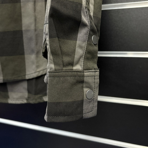 SCOTT Trail Flow Check Long-sleeve Women's Shirt | fir green / black